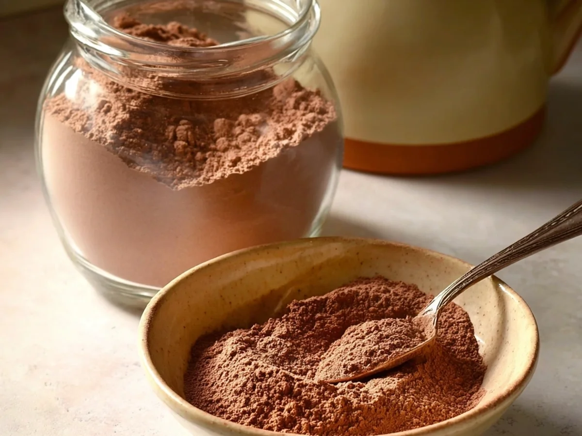 Rich Homemade Cocoa Mix: Simple Comfort in a Jar - Image 1