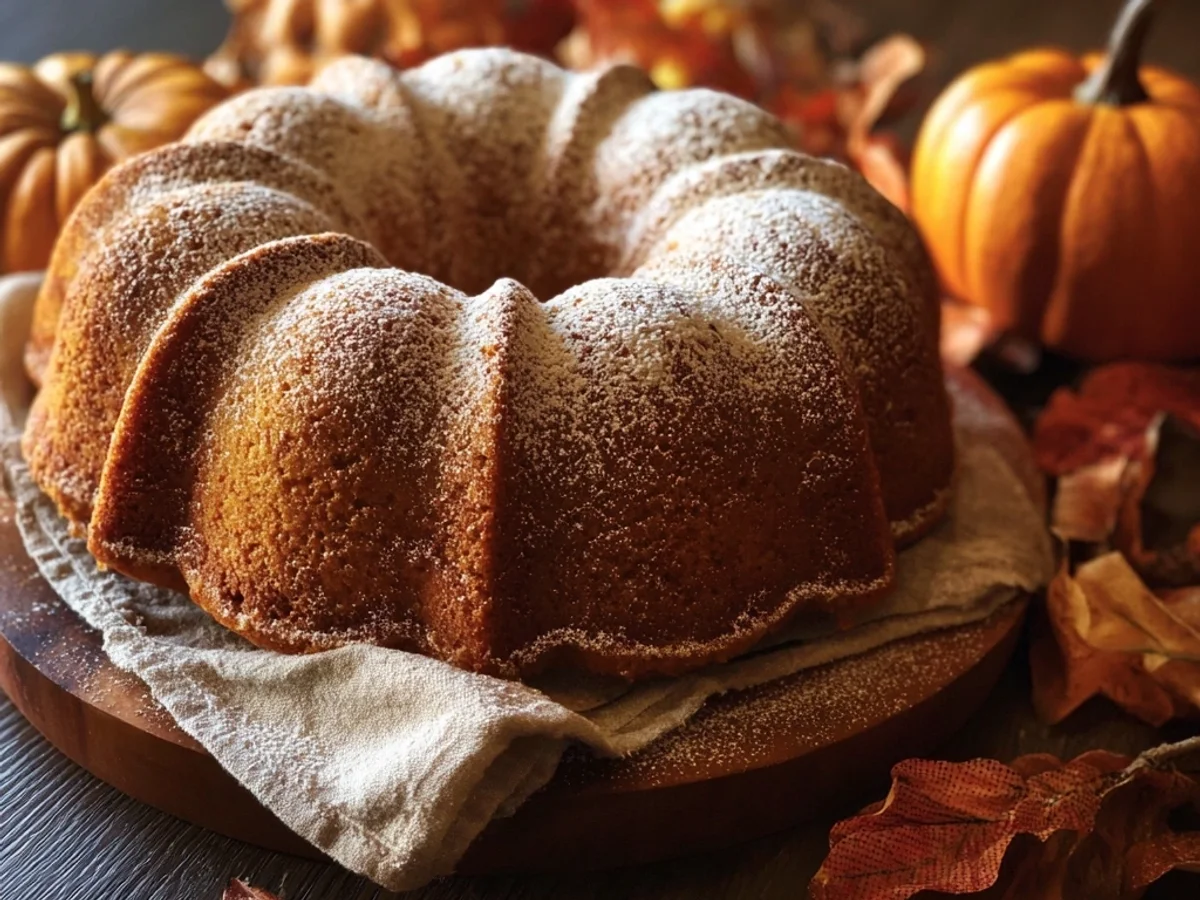 Rich Pumpkin Spice Bundt Cake Recipe - Image 1