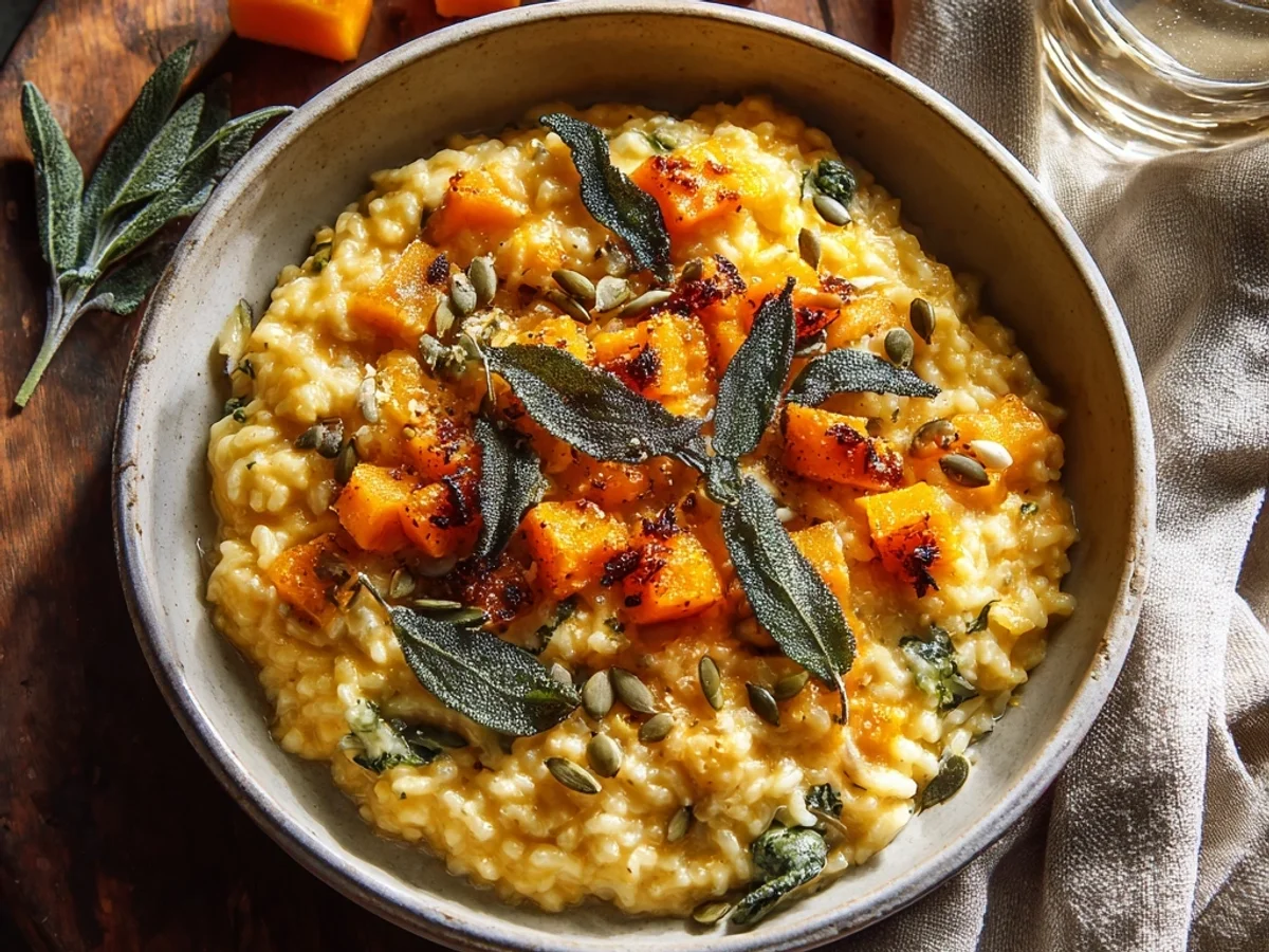 Rich Roasted Butternut Squash Risotto: An Autumn Comfort - Image 2