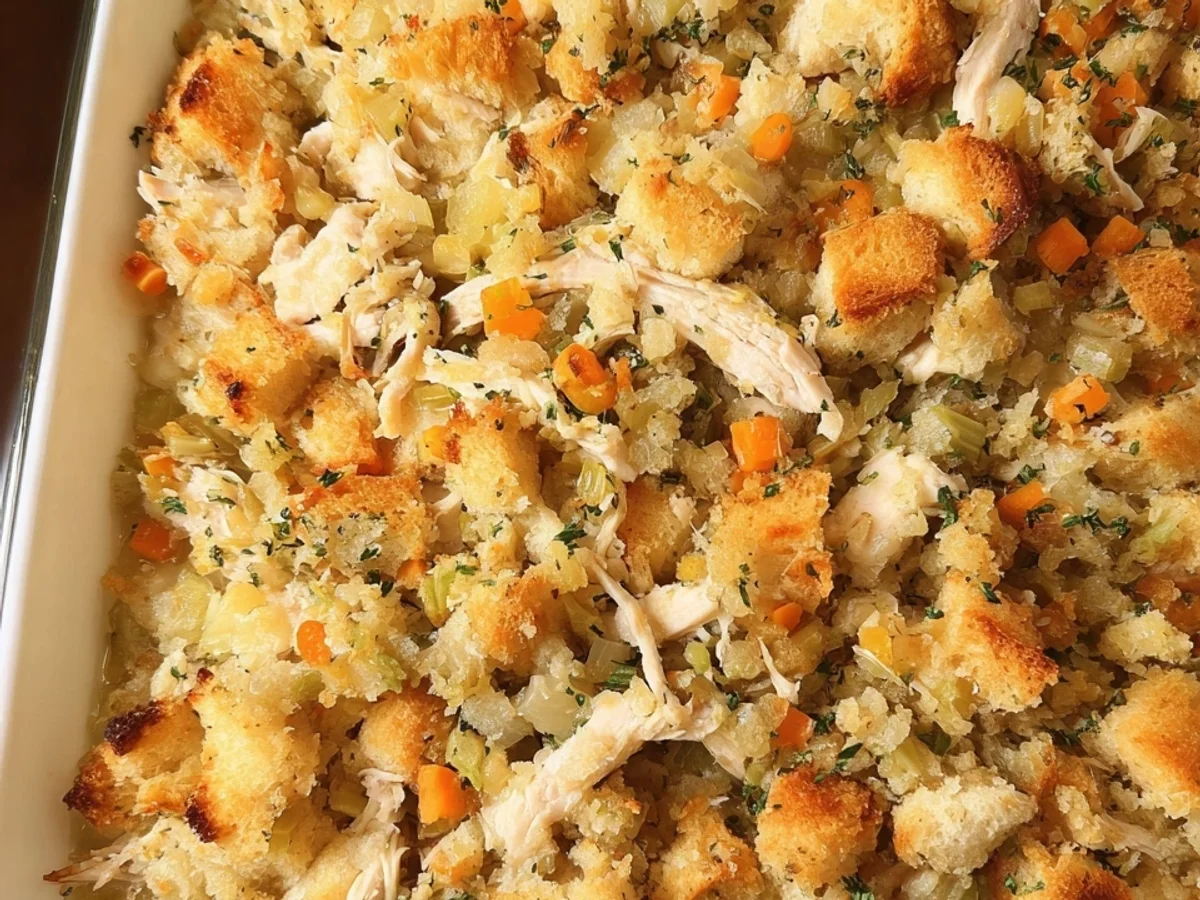 Rotisserie Chicken Stuffing Casserole - Image 2