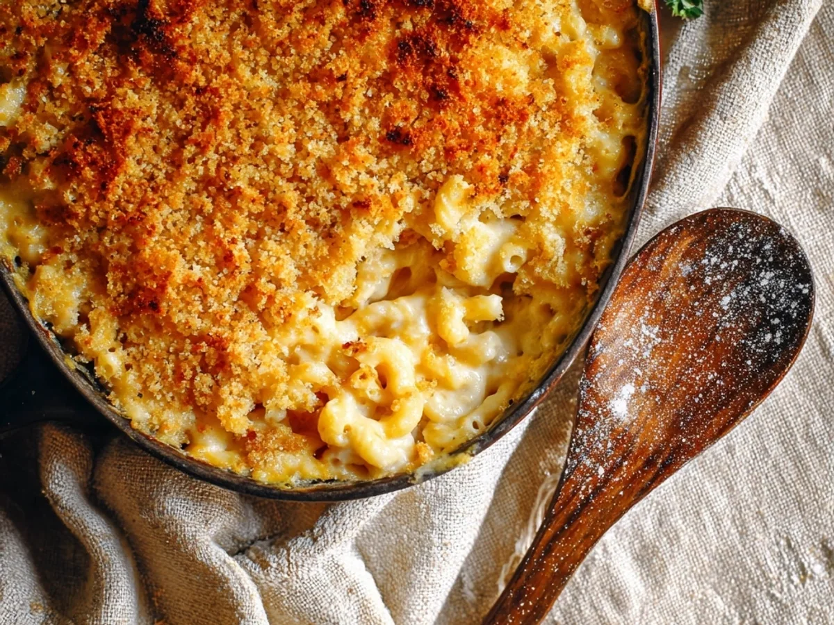 Rustic Baked Mac and Cheese: Golden Cheesy Goodness - Image 3