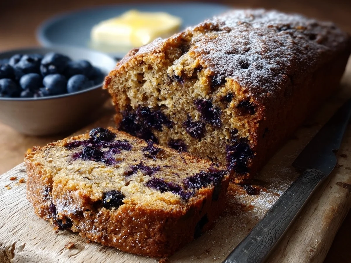 Rustic Blueberry Zucchini Bread for Brunch - Image 2