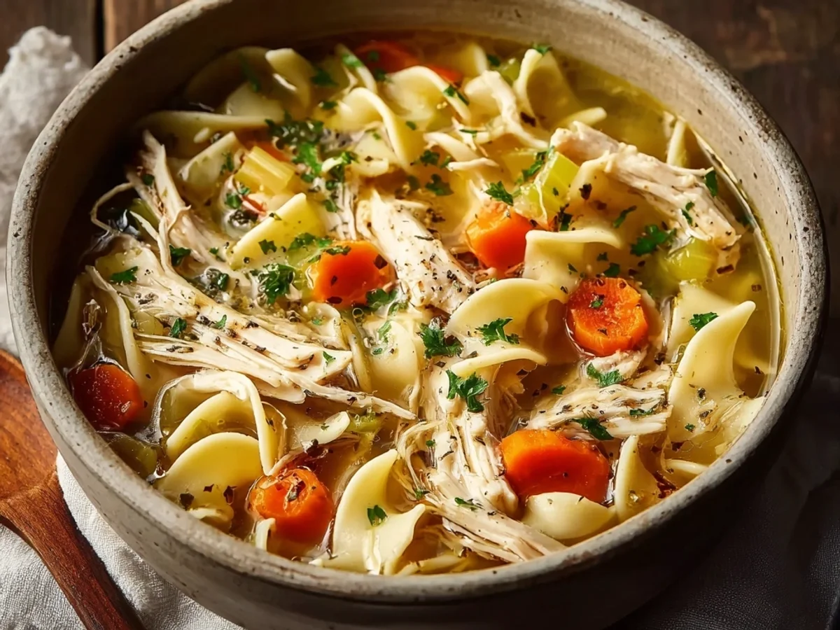 Rustic Chicken Noodle Soup: My Classic Recipe - Image 2