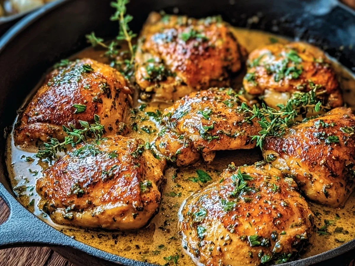Rustic Cowboy Butter Chicken Dinner - Image 1