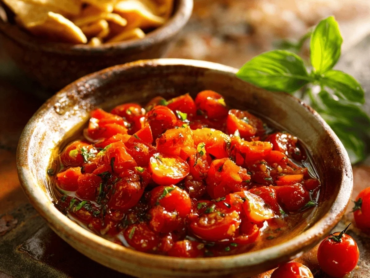 Rustic Roasted Cherry Tomato Salsa - Image 1