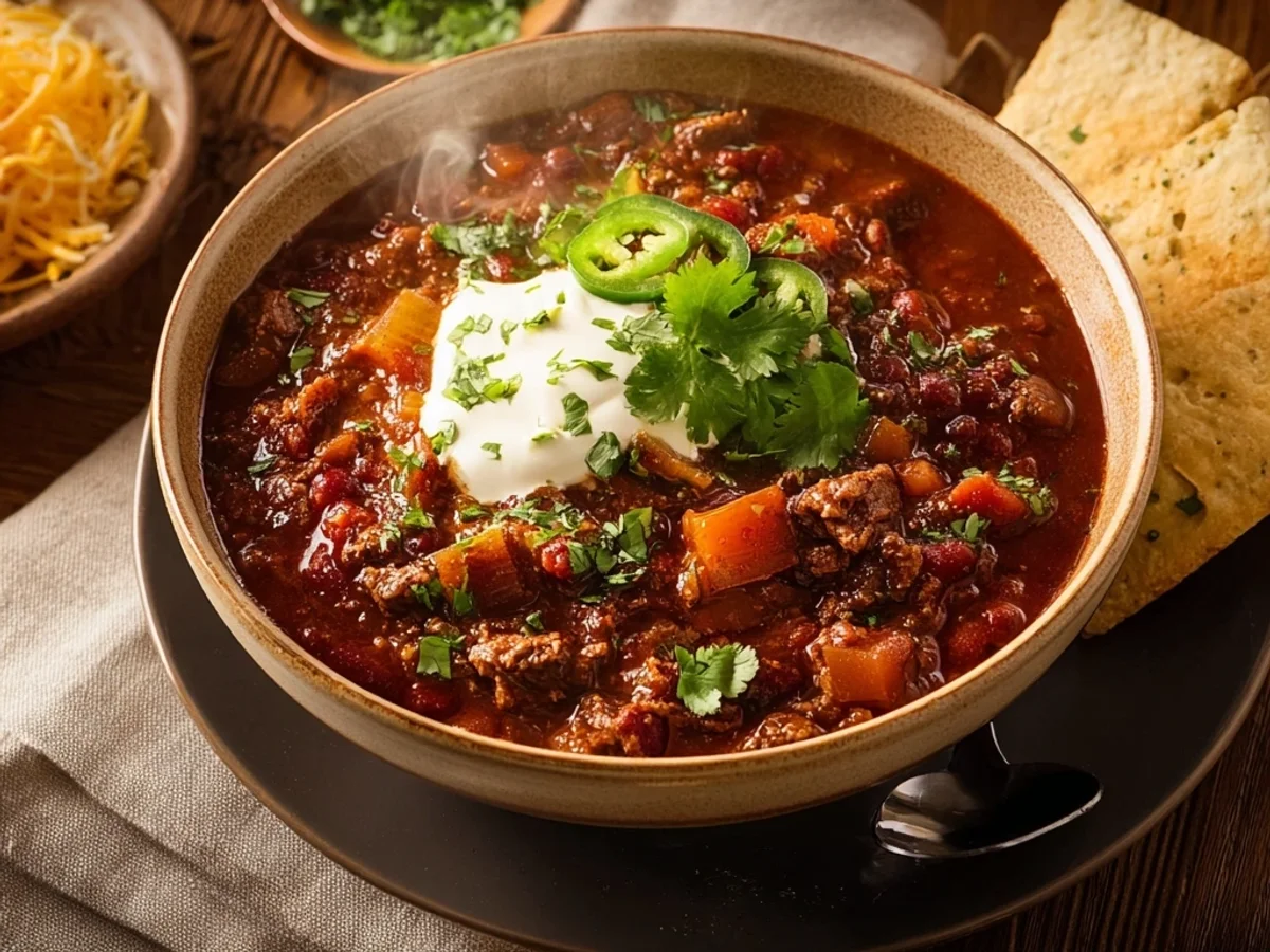 Rustic Venison Chili Recipe: A Hearty Winter Bowl - Image 2