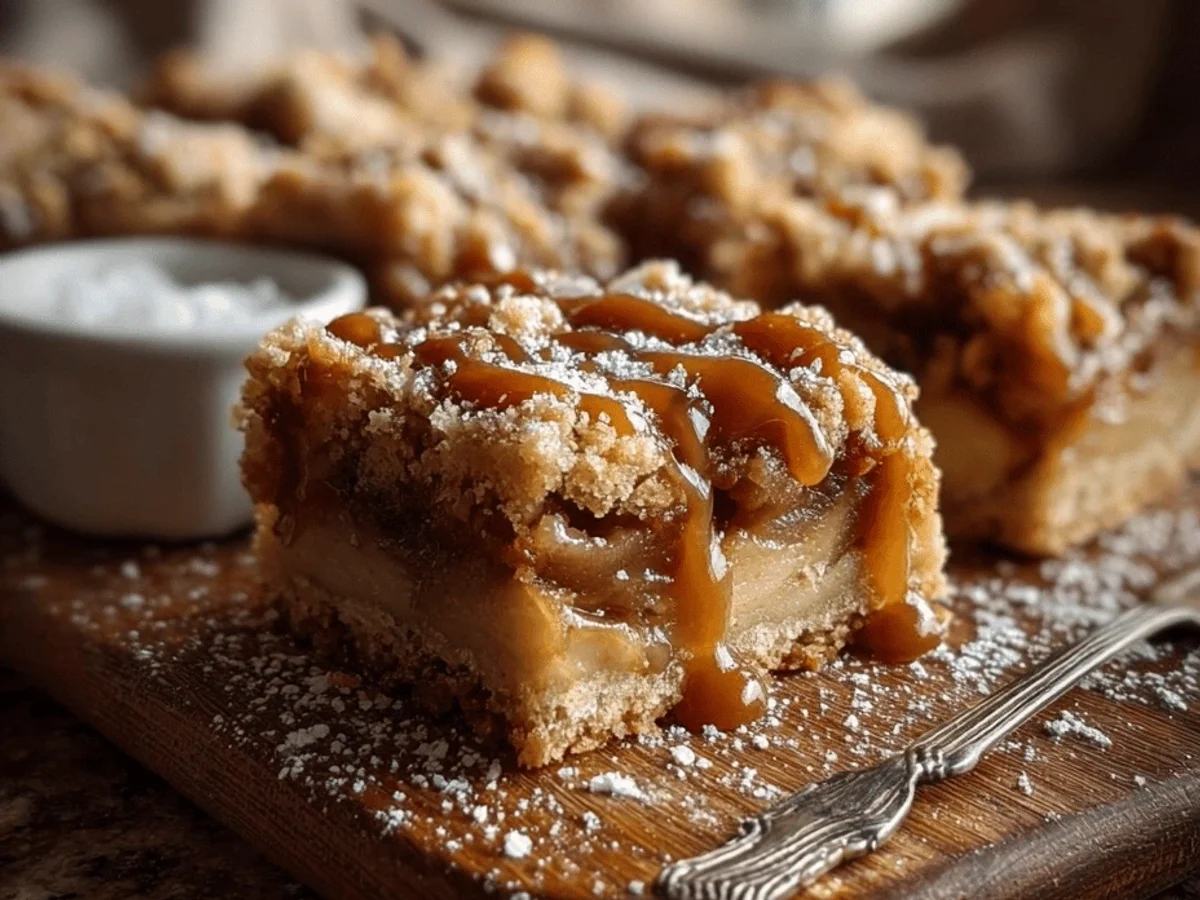 Salted Caramel Apple Crumble Bars: My Favorite Fall Treat - Image 1