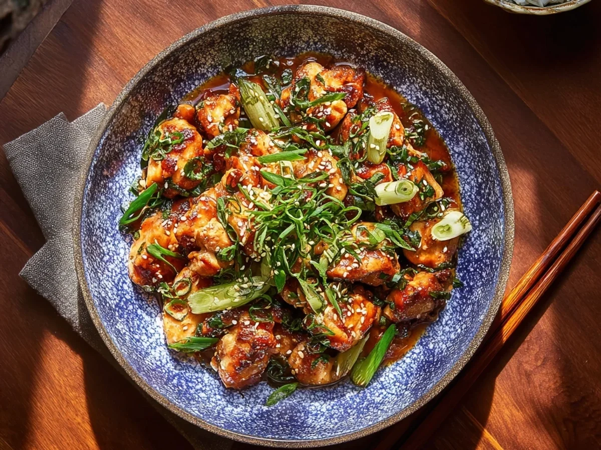 Scallion Chicken: Quick & Tender Weeknight Dinner - Image 1