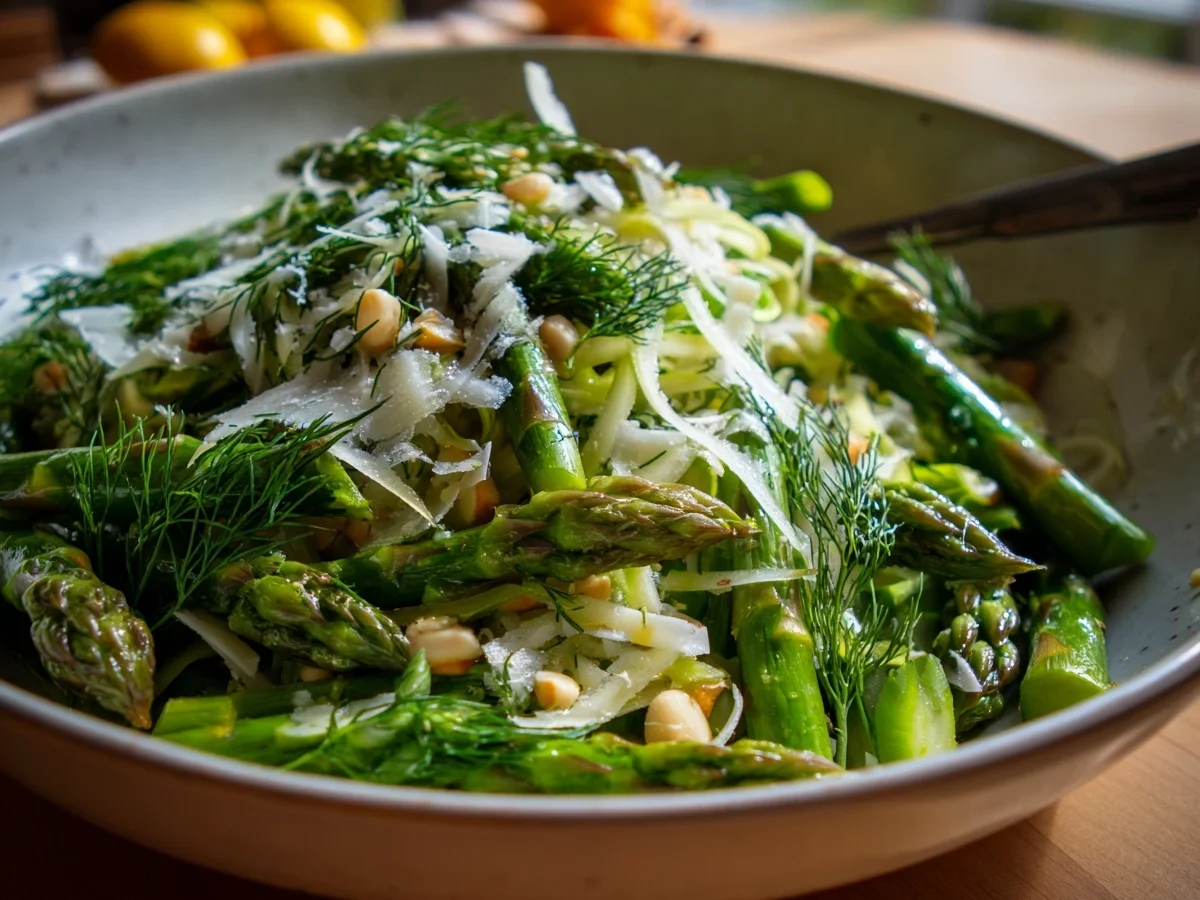 Shaved Asparagus Salad with Zesty Lemon Dressing - Image 2
