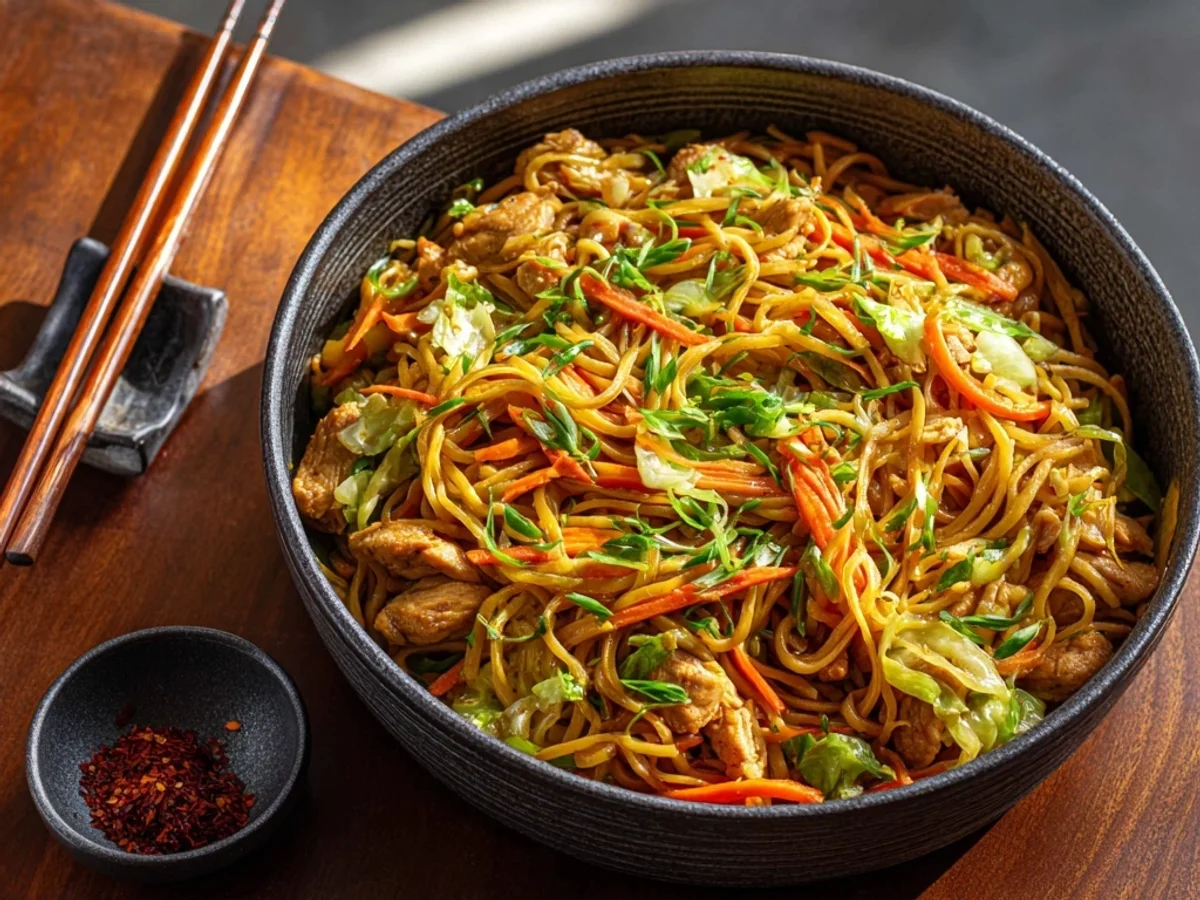 Simple Chicken Chow Mein: Quick Weeknight Noodles - Image 1