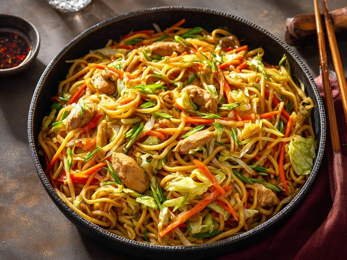 Simple Chicken Chow Mein: Quick Weeknight Noodles - Image 2