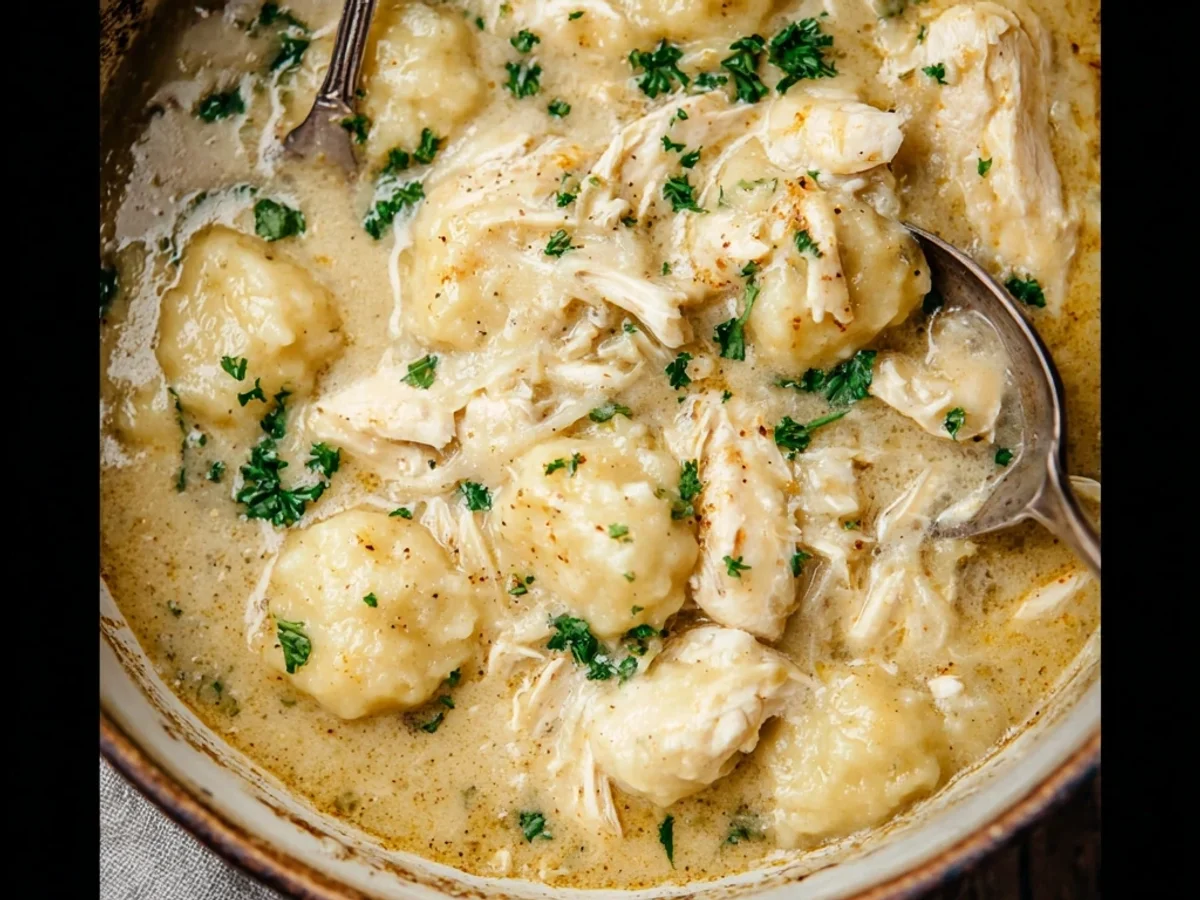 Simple Crock Pot Chicken Dumplings for Comfort - Image 2