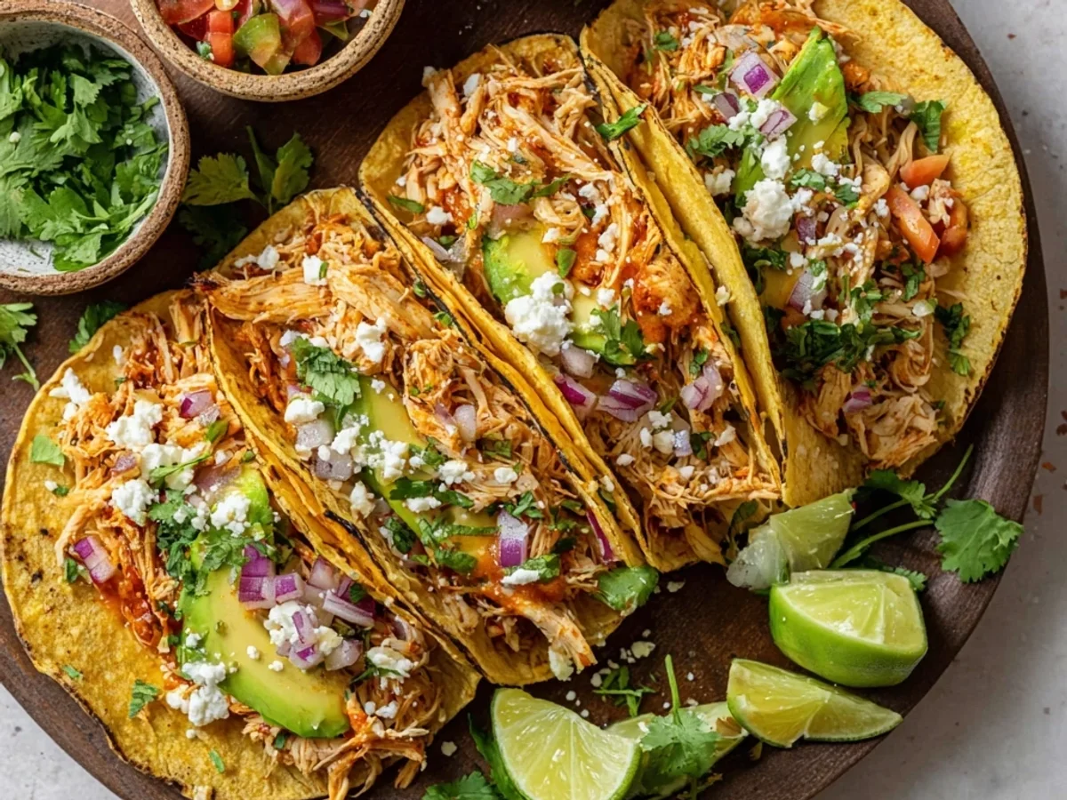 Simple Crockpot Chicken Tacos: Weeknight Delight - Image 2