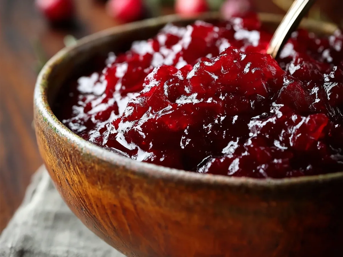 Simple Homemade Cranberry Sauce: Tangy & Fresh - Image 1