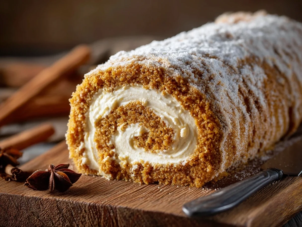 Simple Pumpkin Roll Recipe for Fall Gatherings - Image 1
