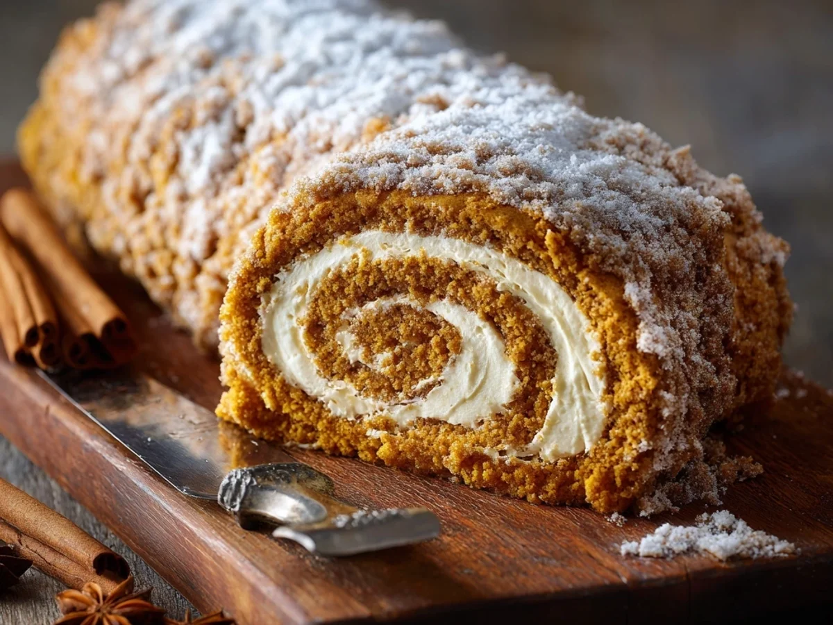 Simple Pumpkin Roll Recipe for Fall Gatherings - Image 2