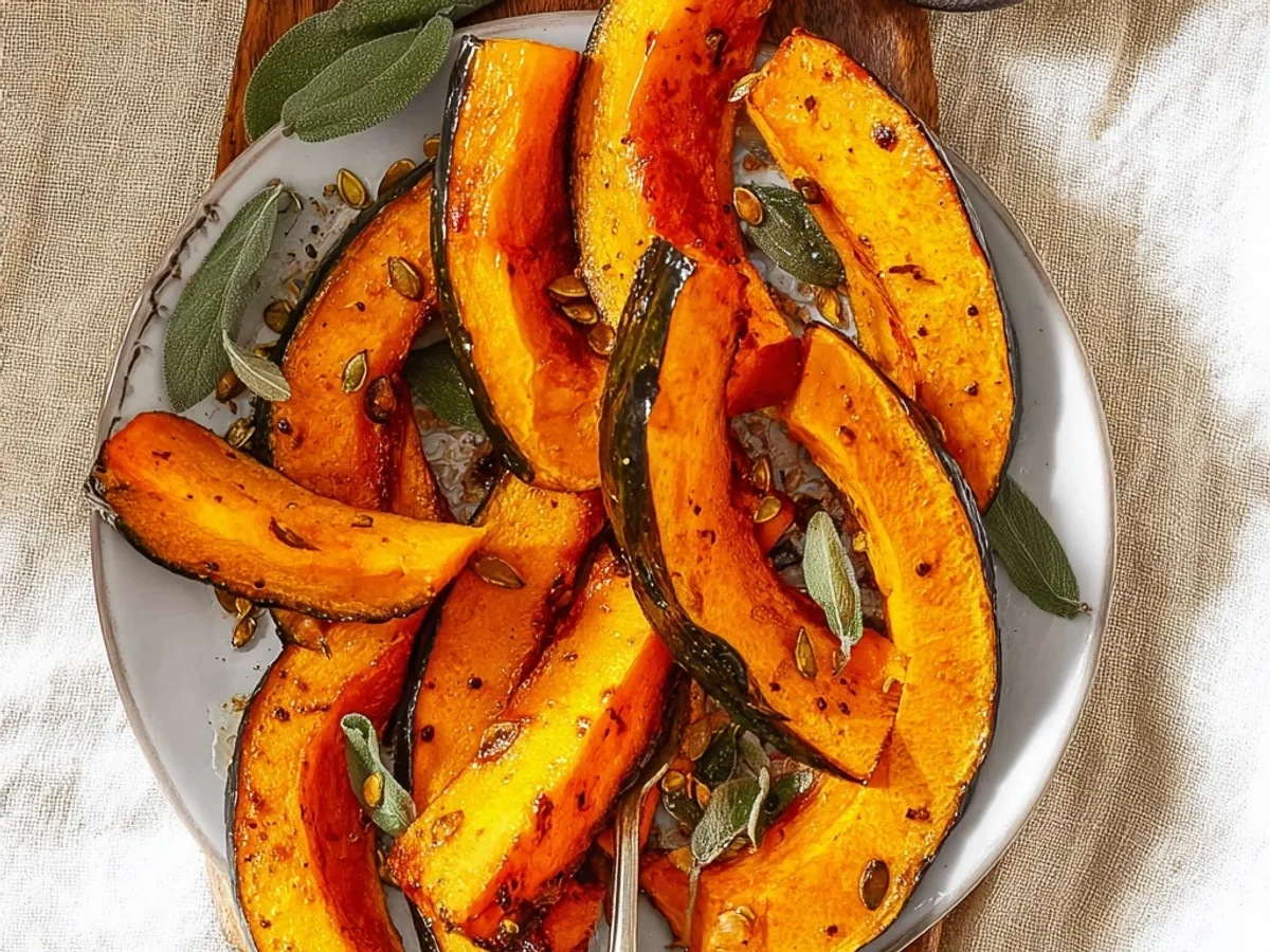 Simple Roasted Kabocha Squash: Sweet & Savory Side - Image 1