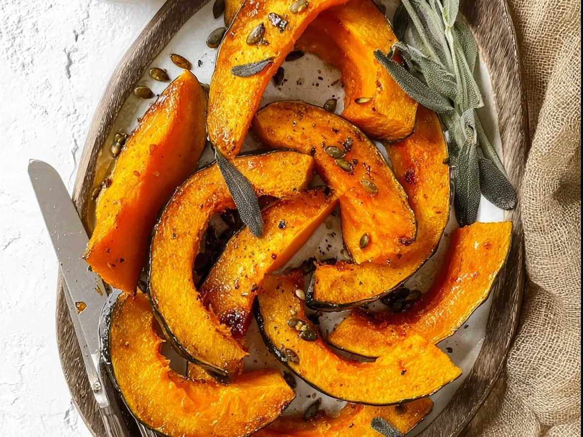 Simple Roasted Kabocha Squash: Sweet & Savory Side - Image 2