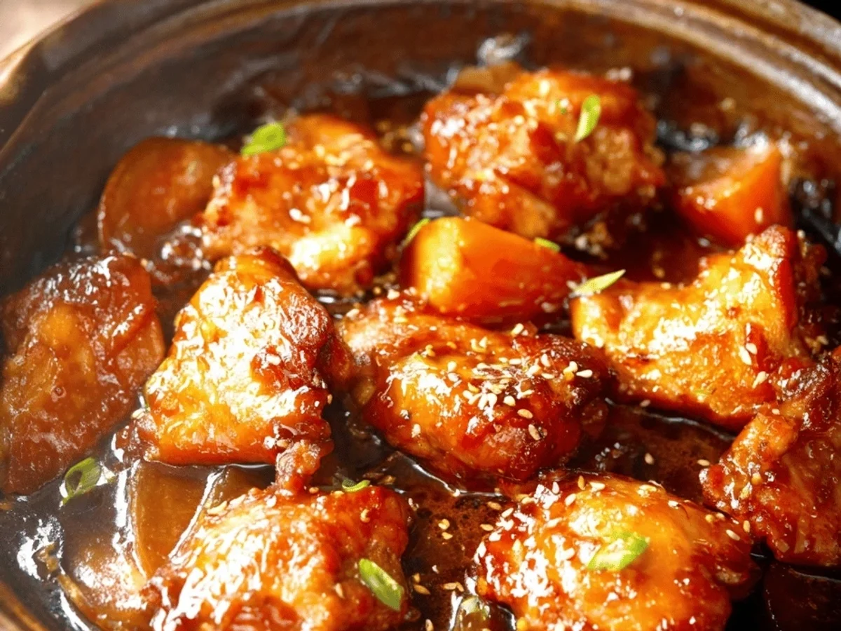 Slow Cooker Honey Chicken: My Go-To Easy Weeknight Meal - Image 1