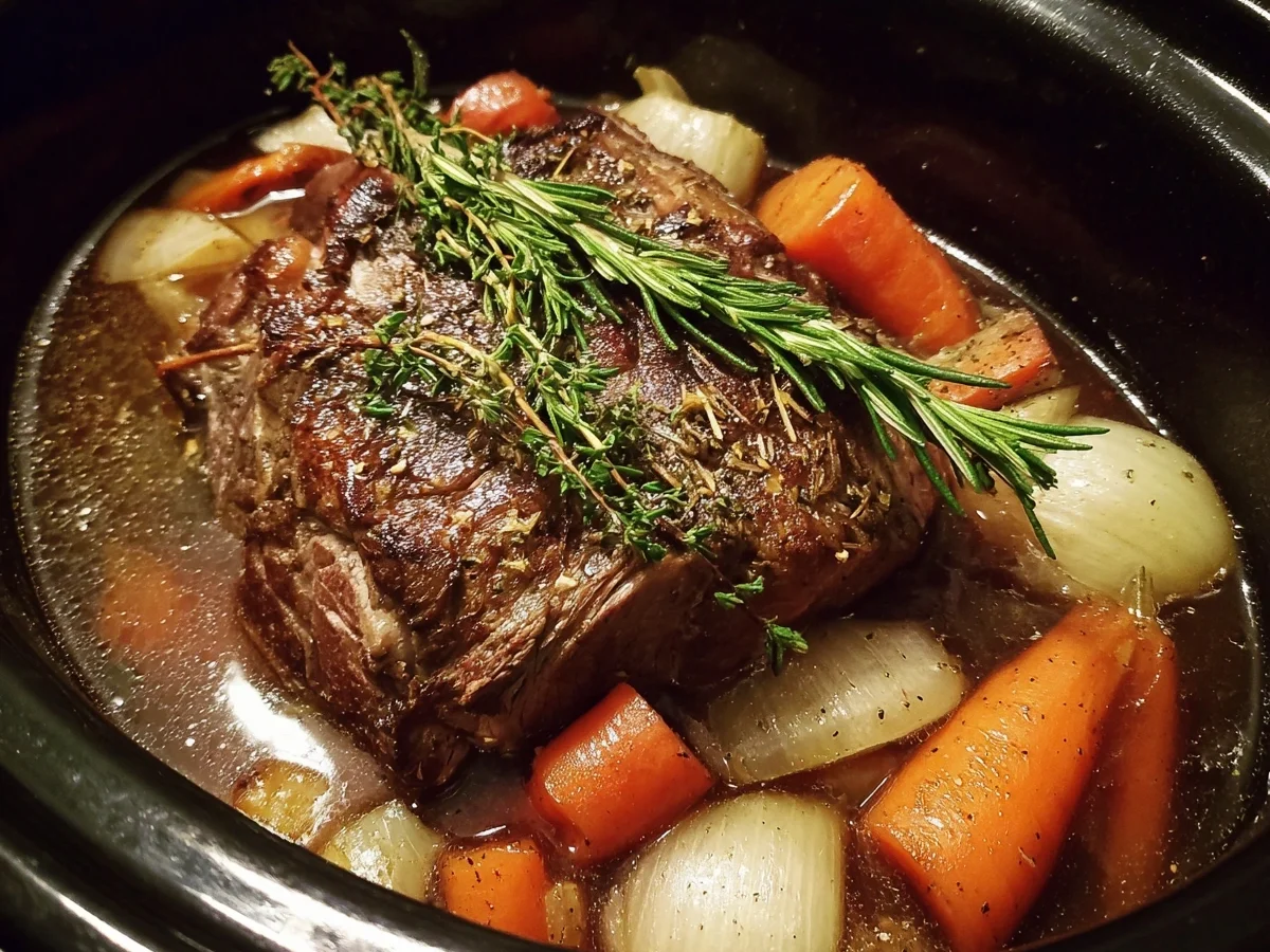 Slow Cooker Lamb Loin: Tender & Flavorful Dinner - Image 1
