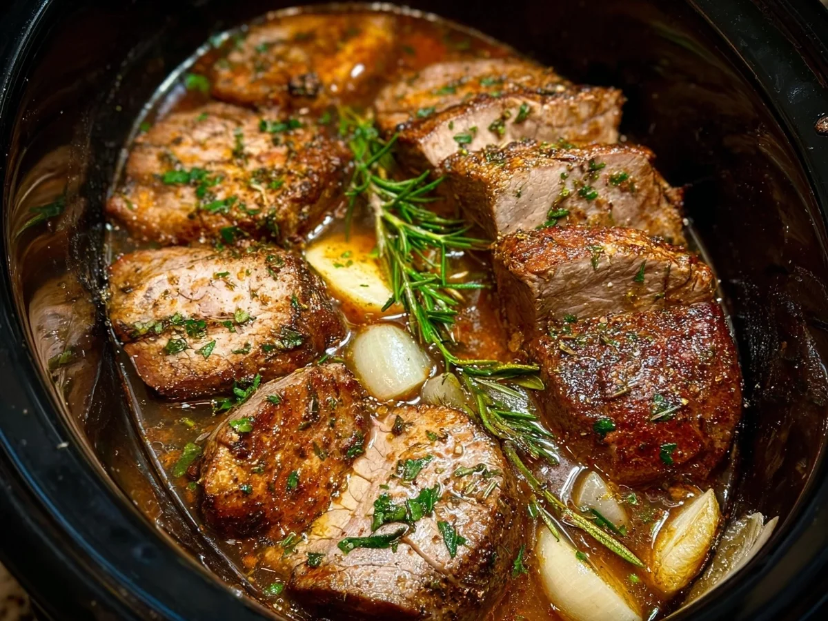Slow Cooker Lamb Tenderloin: Effortless & Flavorful - Image 2