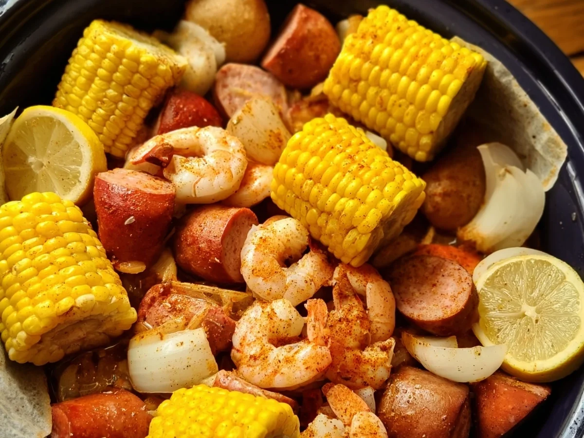 Slow Cooker Shrimp Boil: Easy Summer Dinner - Image 1