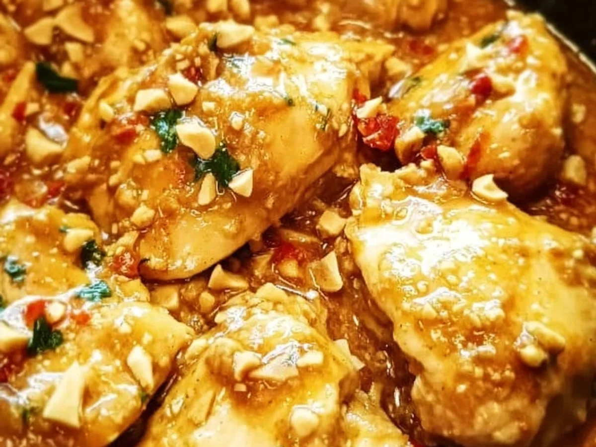 Slow Cooker Thai Peanut Chicken: Easy Crockpot Meal - Image 2