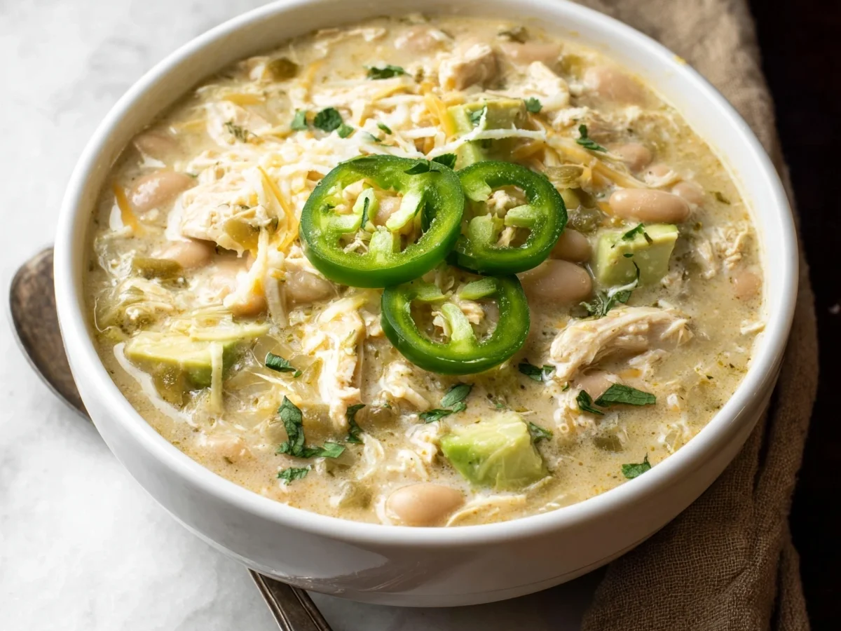 Slow Cooker White Chicken Chili: Easy Weeknight Meal - Image 2
