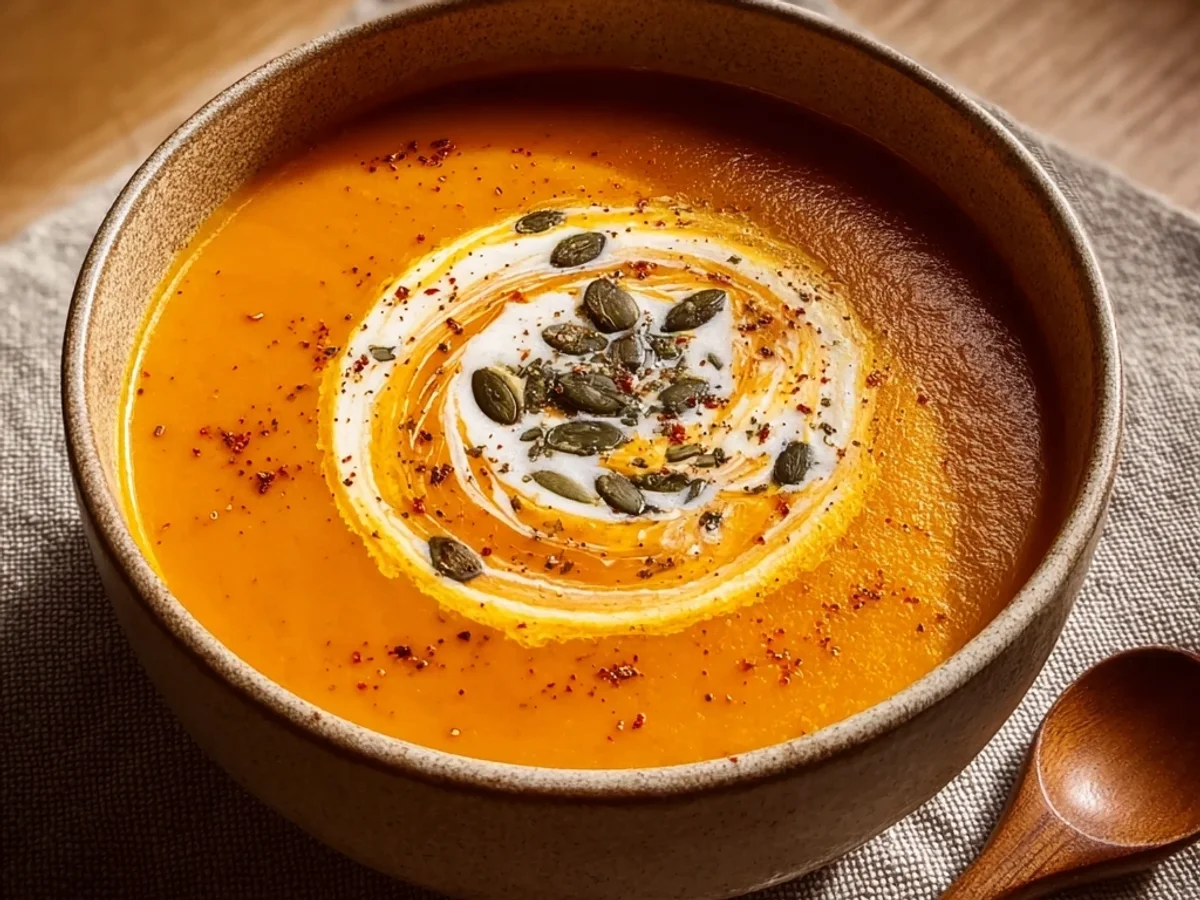Smooth Butternut Squash Bisque: Easy Autumn Comfort - Image 1
