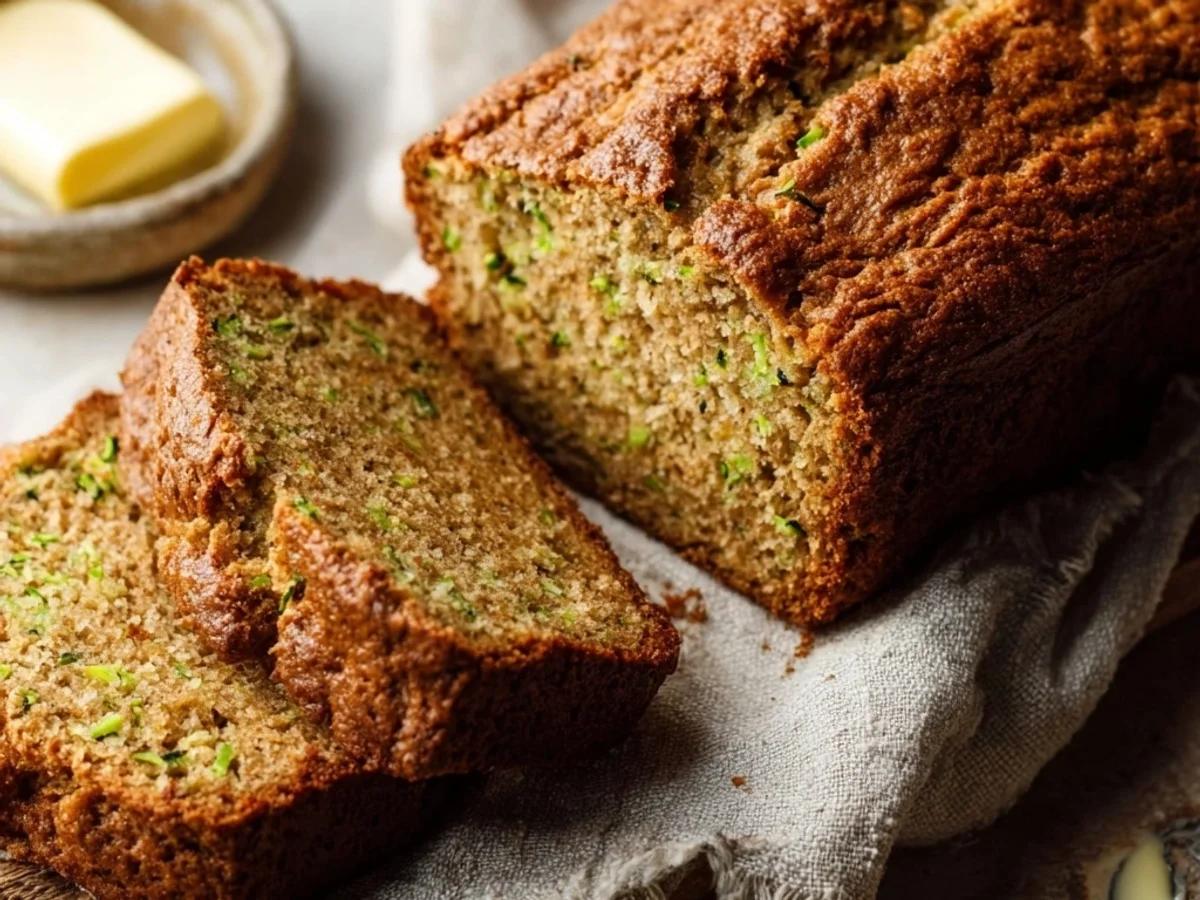 Soft Gluten-Free Zucchini Bread with a Hint of Spice - Image 1