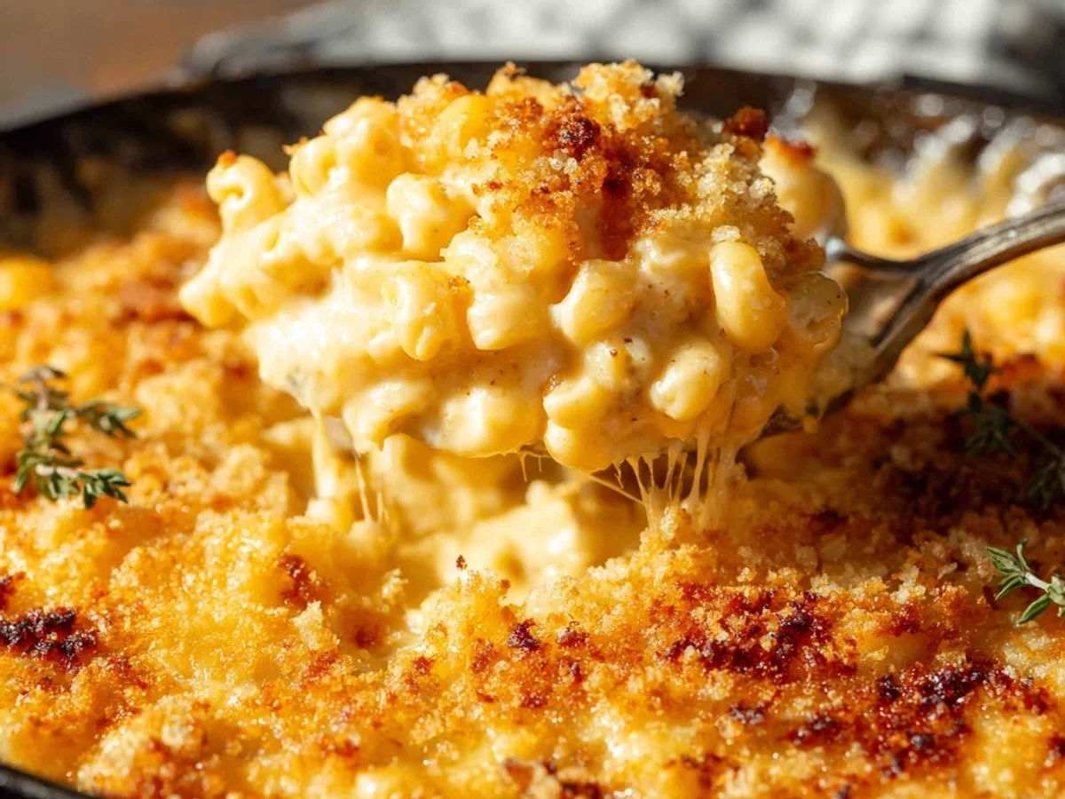 Soul Food Baked Mac and Cheese: Rich & Creamy Comfort - Image 2