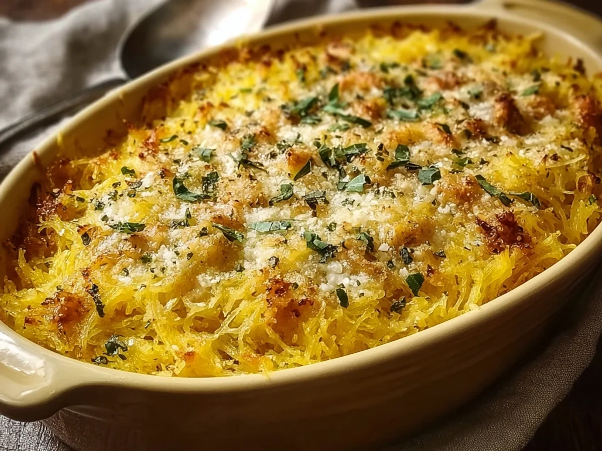 Spaghetti Squash Casserole: A Cheesy, Hearty Bake - Image 2