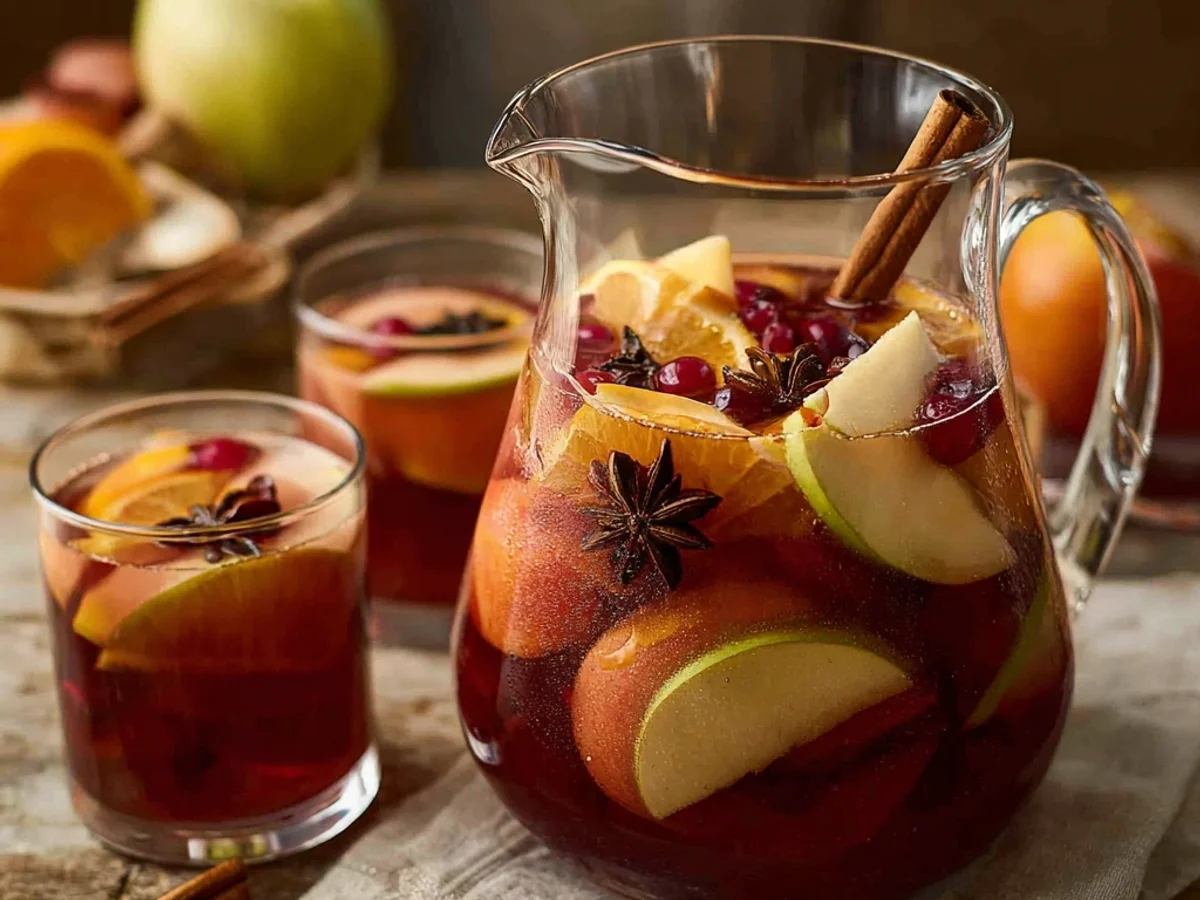 Spiced Apple Cider Sangria: A Comforting Fall Drink - Image 1