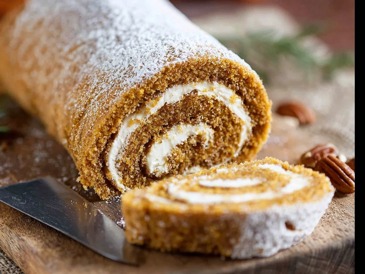 Spiced Pumpkin Roll: A Simple Fall Treat - Image 1