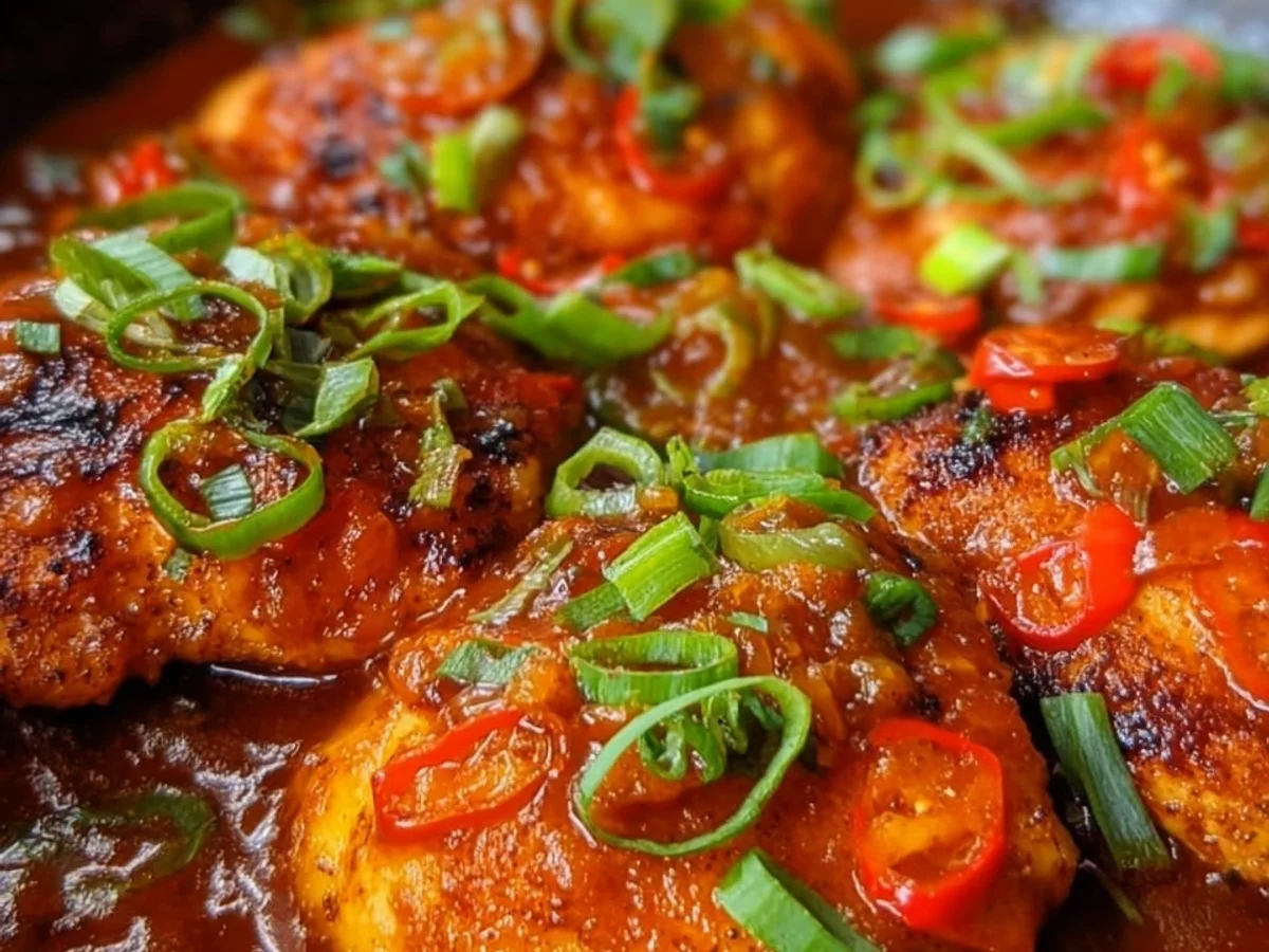 Spicy Sweet Chicken Diablo Recipe - Image 1