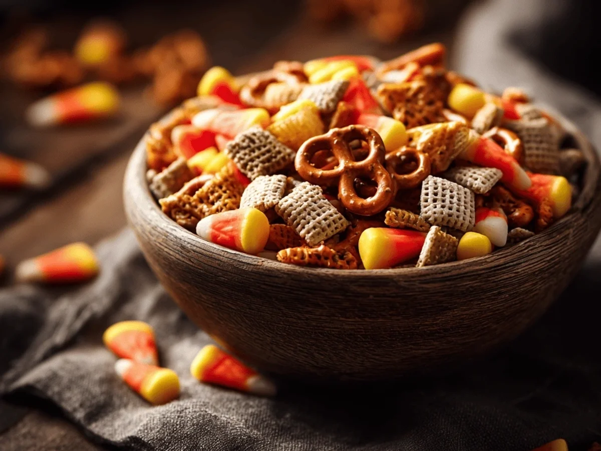 Spooky Sweet & Salty Halloween Chex Mix Crunch - Image 2