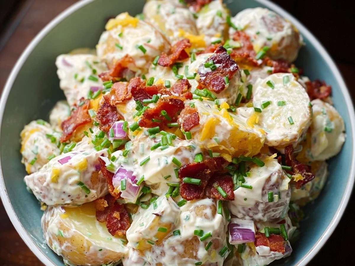 Steakhouse Potato Salad: Creamy, Easy BBQ Side Recipe - Image 1