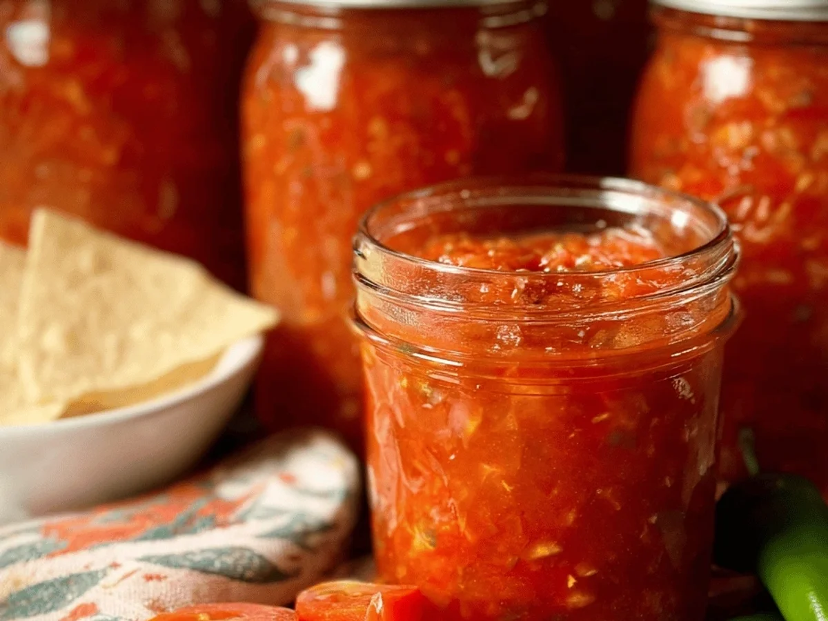 Tangy Homemade Canning Salsa Recipe for Summer - Image 2