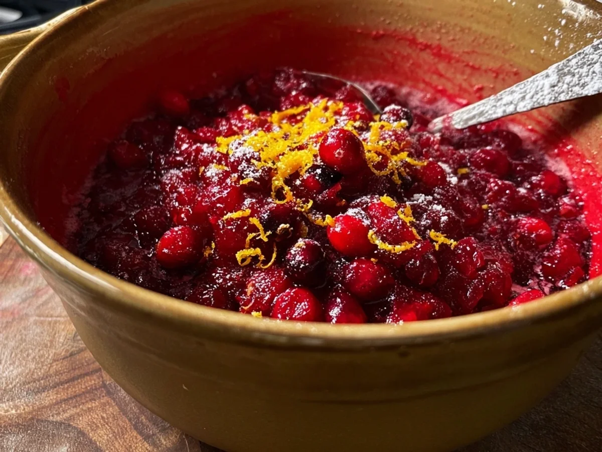 Tangy Homemade Cranberry Sauce: Simple & Sweet - Image 2