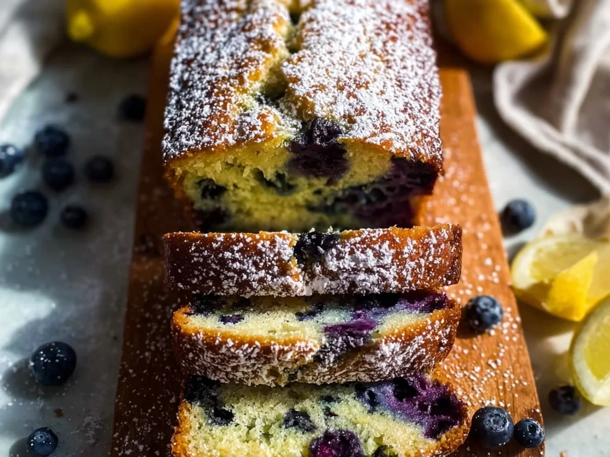 Tangy Lemon Blueberry Zucchini Bread: My Garden Bake - Image 2