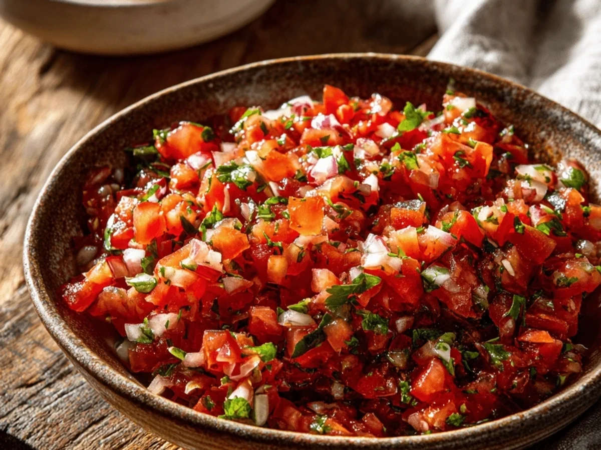 Tangy Restaurant Style Salsa Recipe at Home - Image 1
