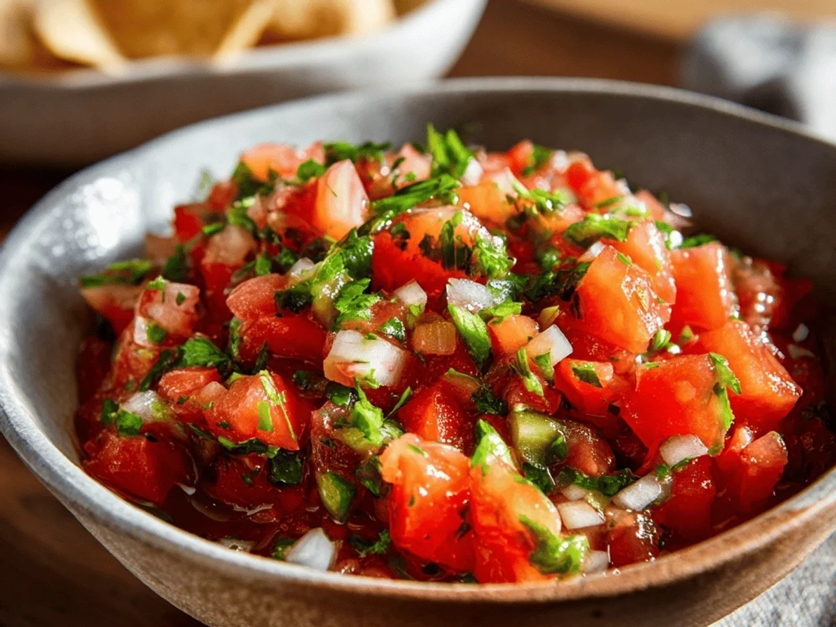 Tangy Restaurant Style Salsa Recipe at Home - Image 2