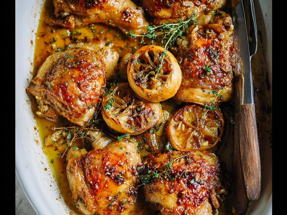 Tender Baked Lemon Butter Chicken: Zesty & Simple - Image 1