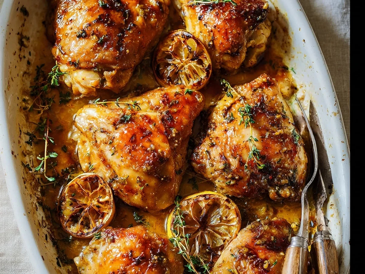 Tender Baked Lemon Butter Chicken: Zesty & Simple - Image 2