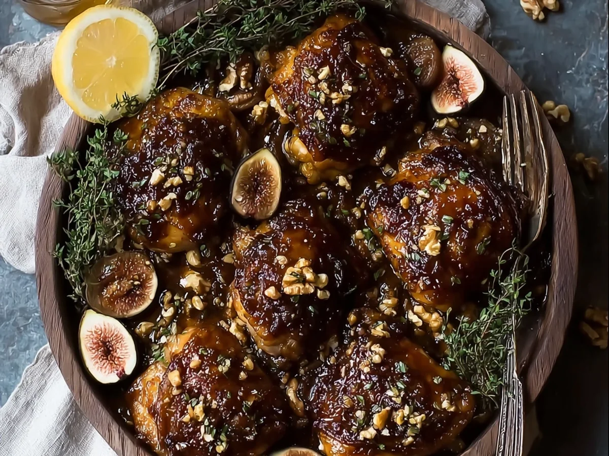 Tender Balsamic Fig Chicken: A Simple Supper - Image 1