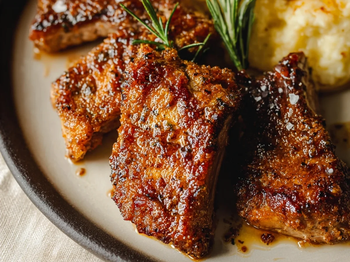 Tender Oven Brown Sugar Lamb Chops: Simple Weeknight Meal - Image 1