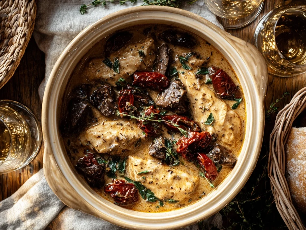 Tender Slow Cooker Valentines Dinner Short Ribs - Image 1