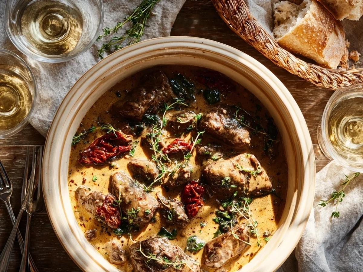 Tender Slow Cooker Valentines Dinner Short Ribs - Image 2