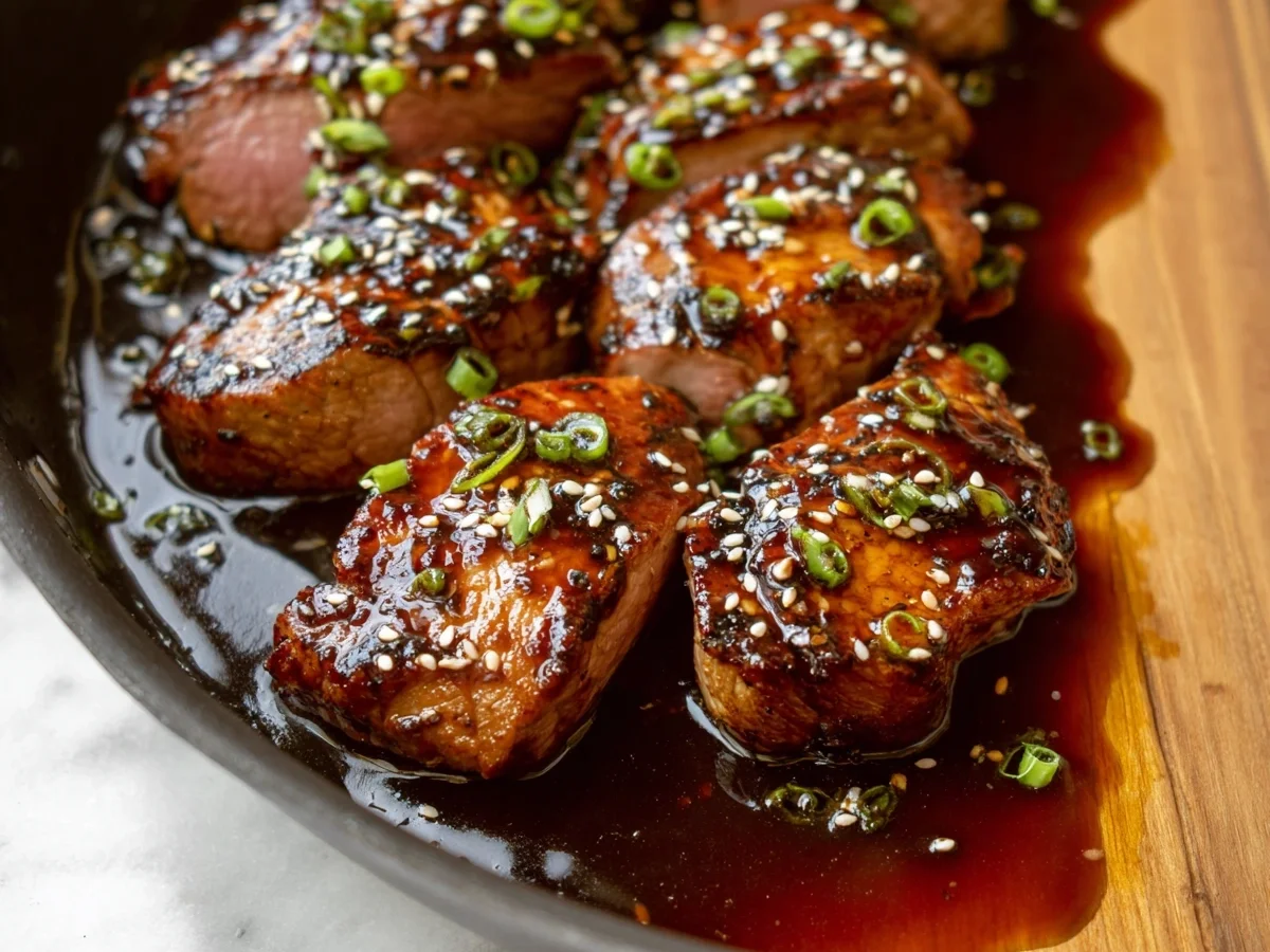 Teriyaki Lamb Tenderloin: Quick & Flavorful Dinner - Image 1