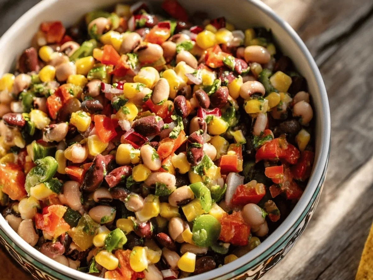 Texas Cowboy Caviar: Zesty Summer Dip Recipe - Image 1